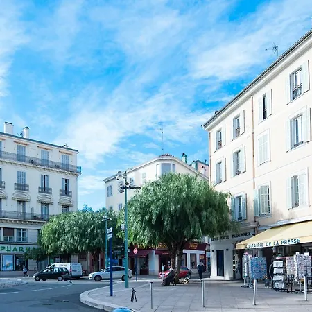 公寓 Merveilleux 2p, A 50 M De La Plage, En Plein Centre